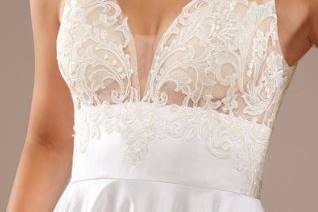 Robe marquise sans manches