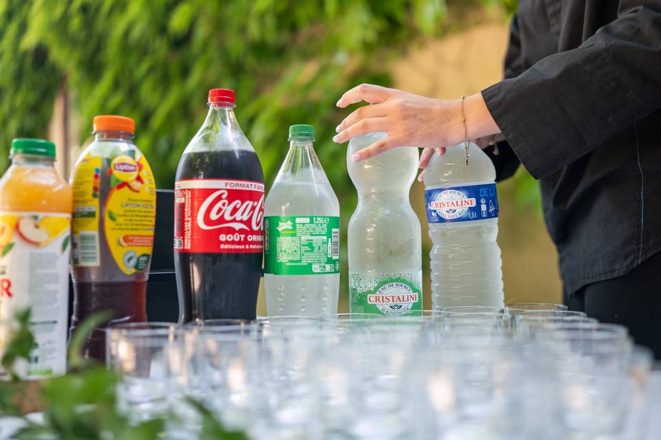 Buffet de boissons