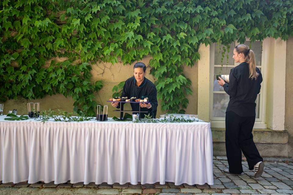 Buffet extérieur