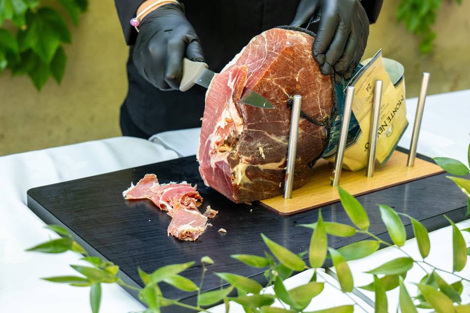 Découpe de jambon