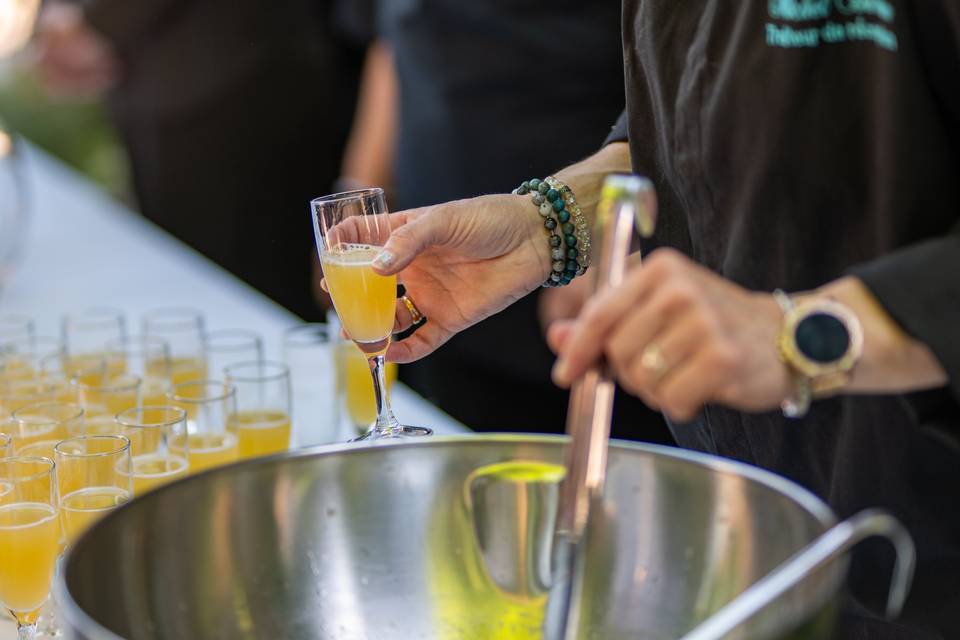 Service de boissons