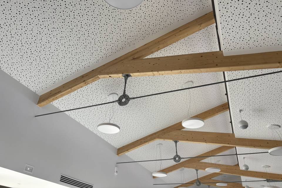Intérieur de la salle