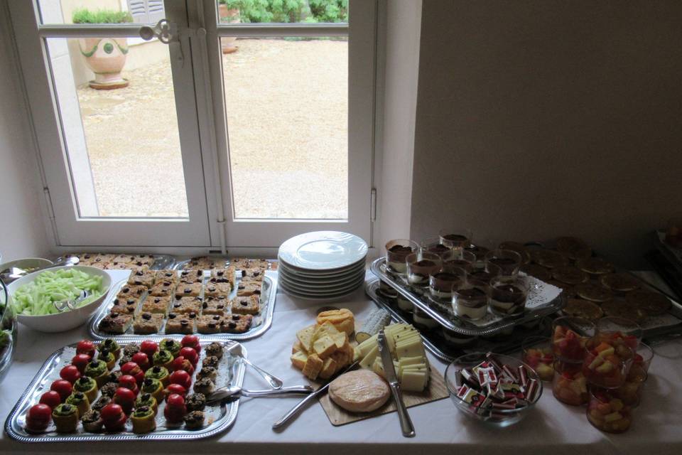 Buffet de journée séminaire