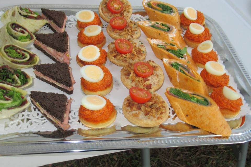 Plateau canapés apéritif