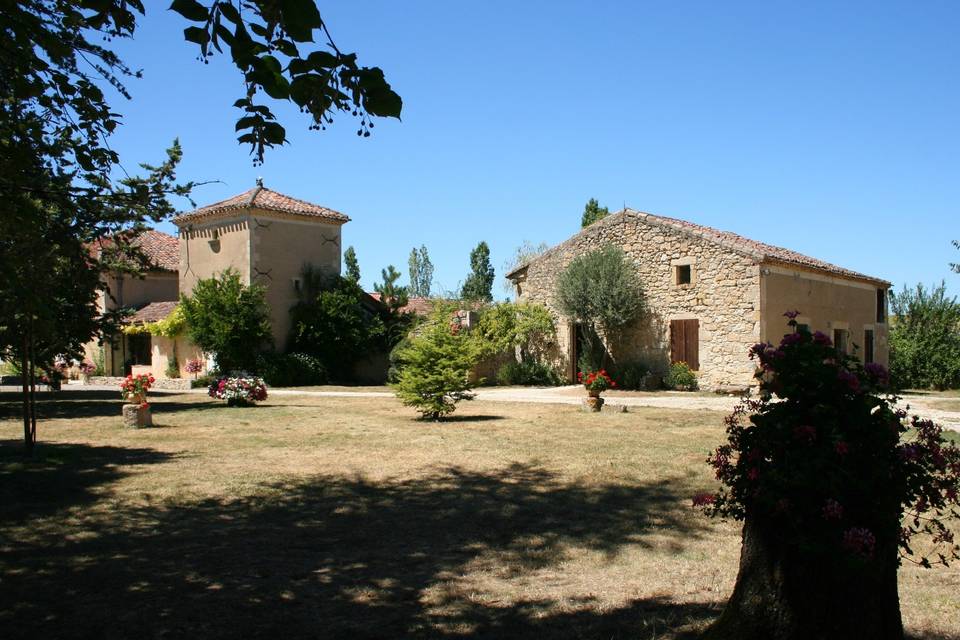 La ferme et son parc