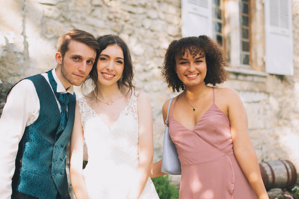 Photos d'été du mariage