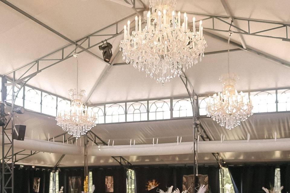 decoration_table_plumes_noires