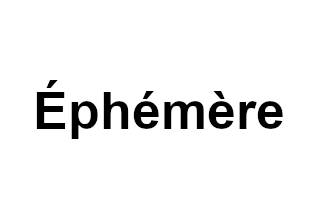 Éphémère