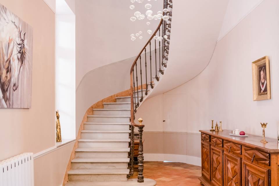 Escaliers des chambres