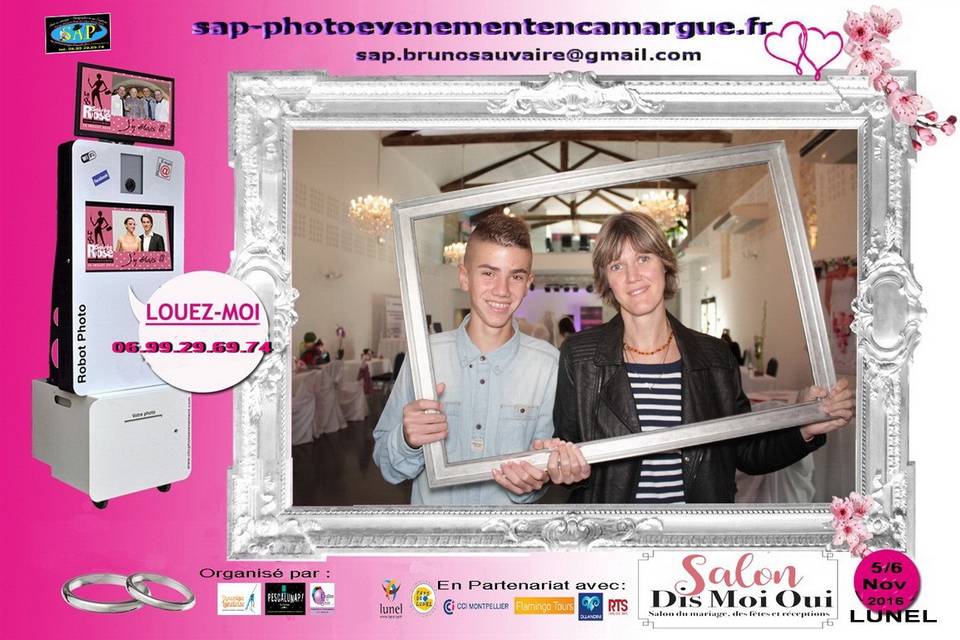 Réalisation borne photobooth