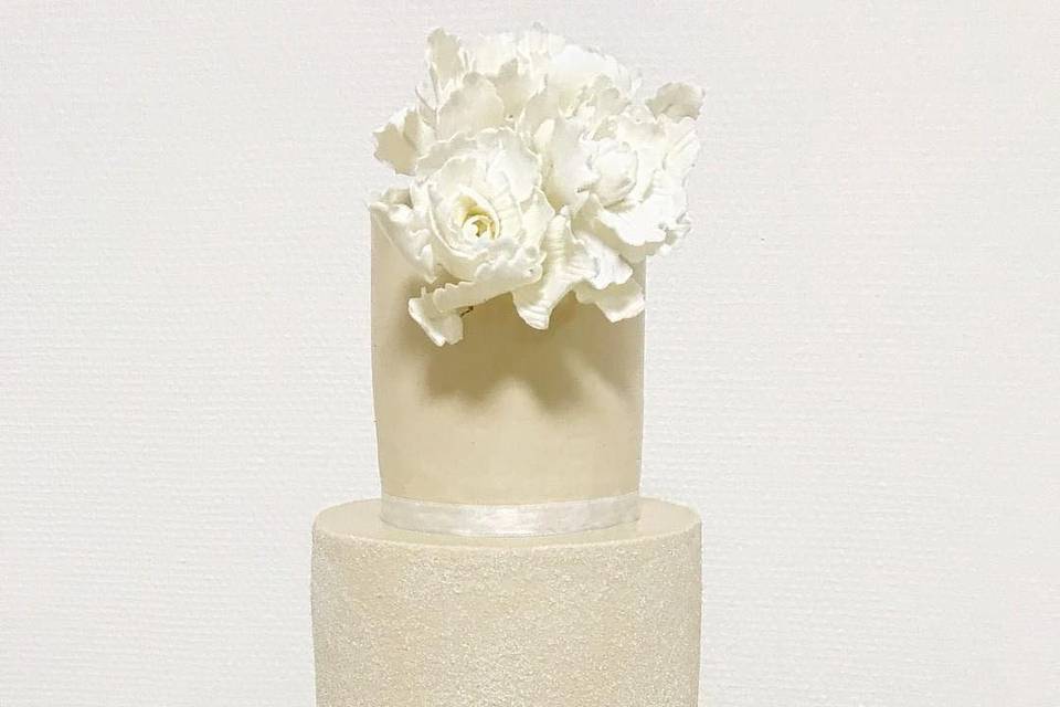 Gâteau de mariage élégant