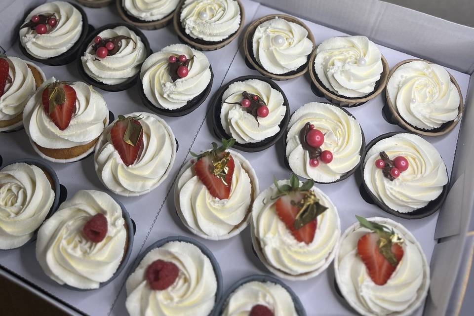 Plaques cupcakes fiançailles