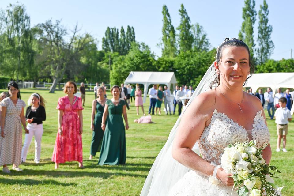 Le jeté du bouquet