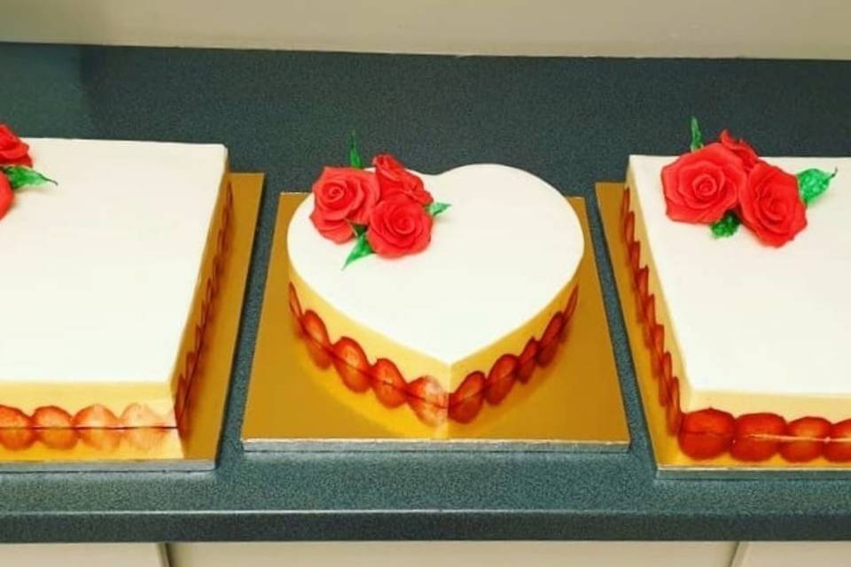 Fraisier pour mariage