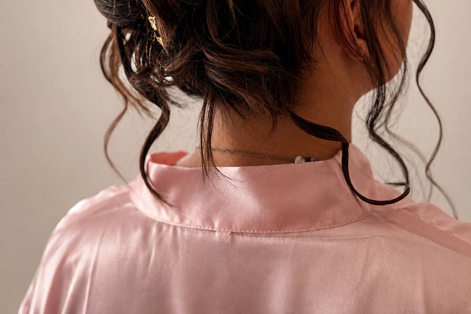 Chignon invitée