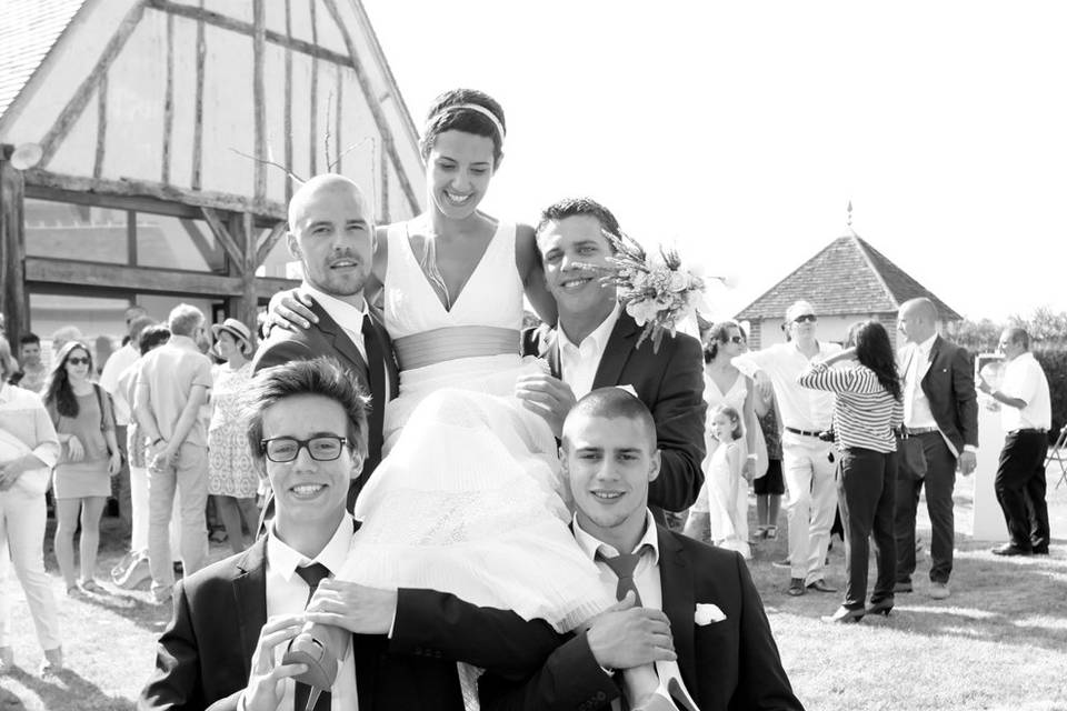 Photos avec les amis