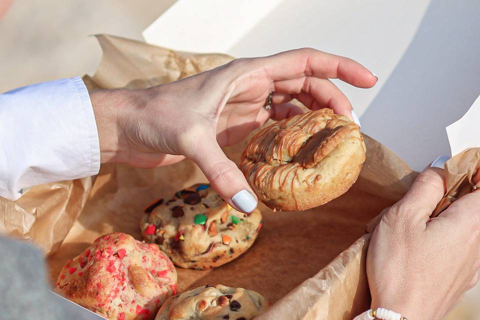 Saveurs des cookies aux choix