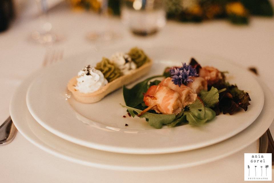 Repas de mariage en Auvergne