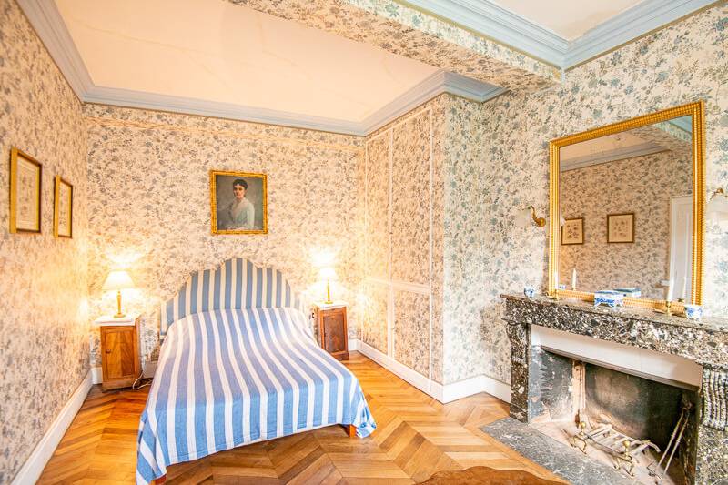 Chambre Bleue oiseaux