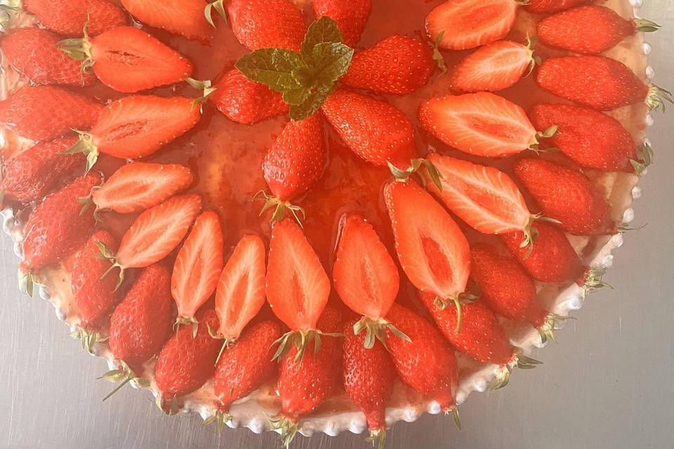 Tarte aux fraises