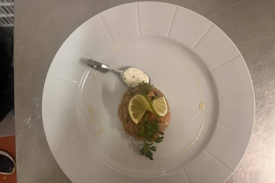 Tartare de saumon