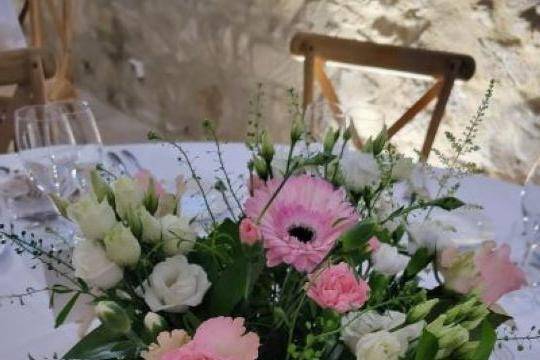 Centre de table vase