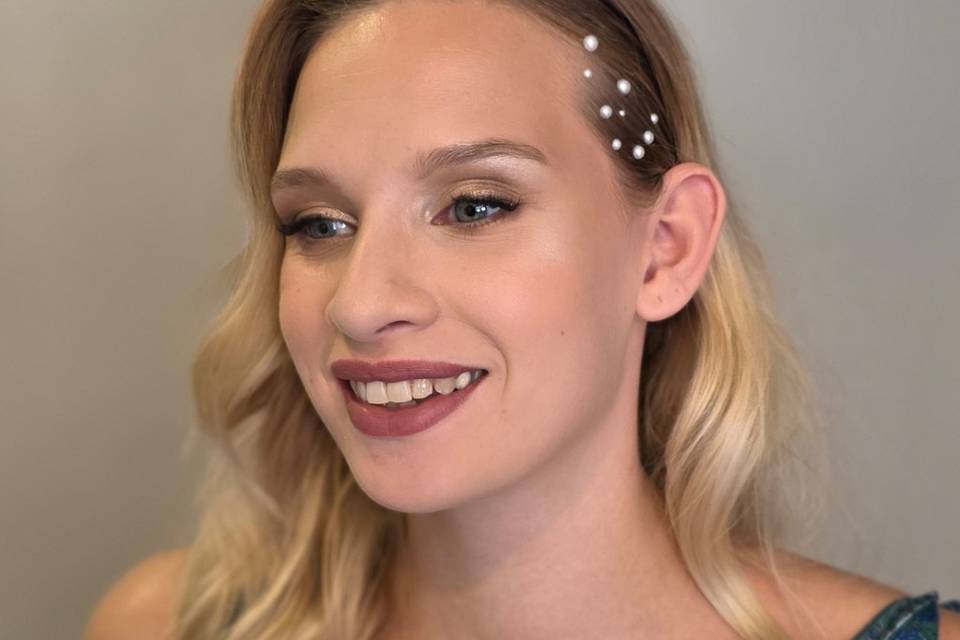 Maquillage et coiffure mariée