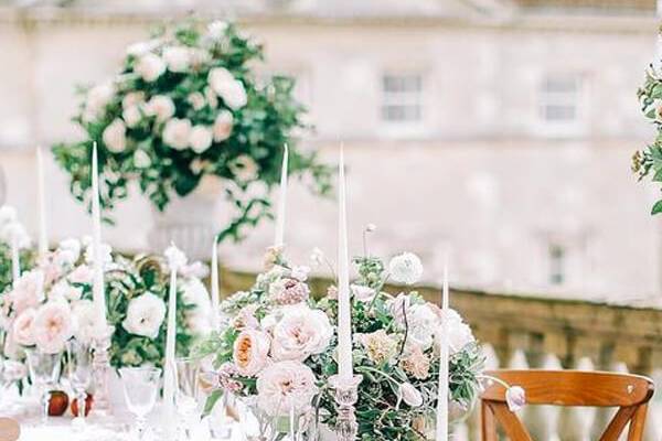 Mariage romantique floral