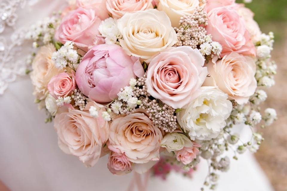Mariage romantique floral