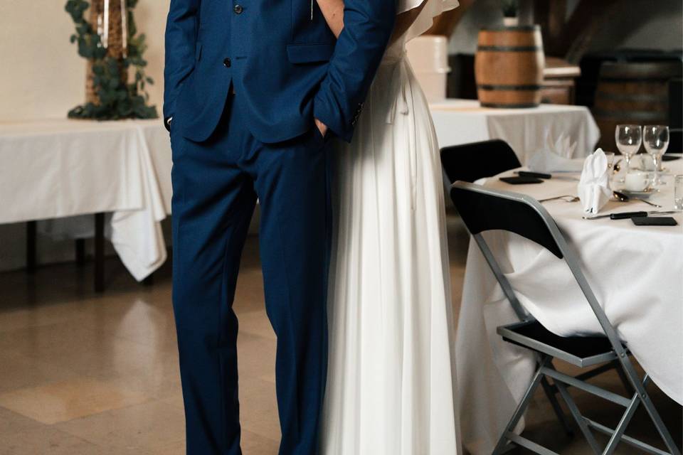 Costume bleu