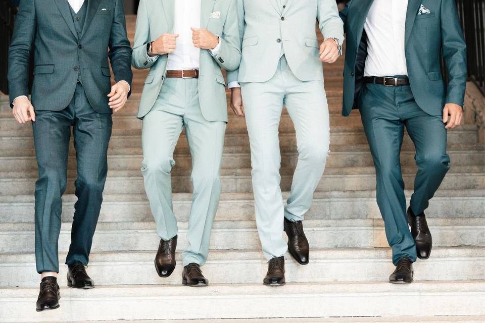 Costume Suat Vert