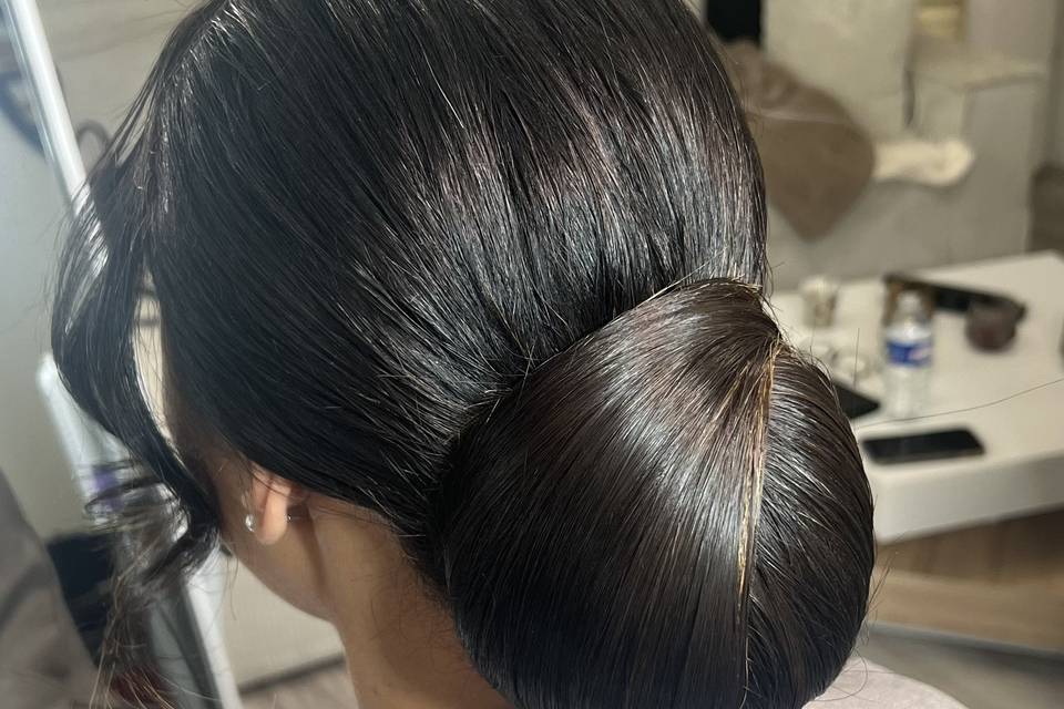 Chignon mariée