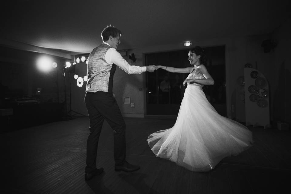 Mariée et son papa