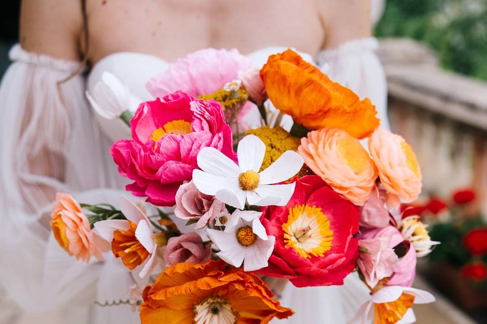 Bouquet de mariée L'audacieux