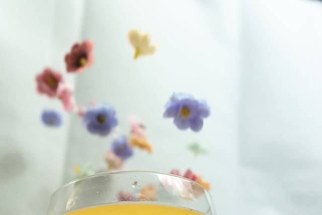 Cocktail floral chic