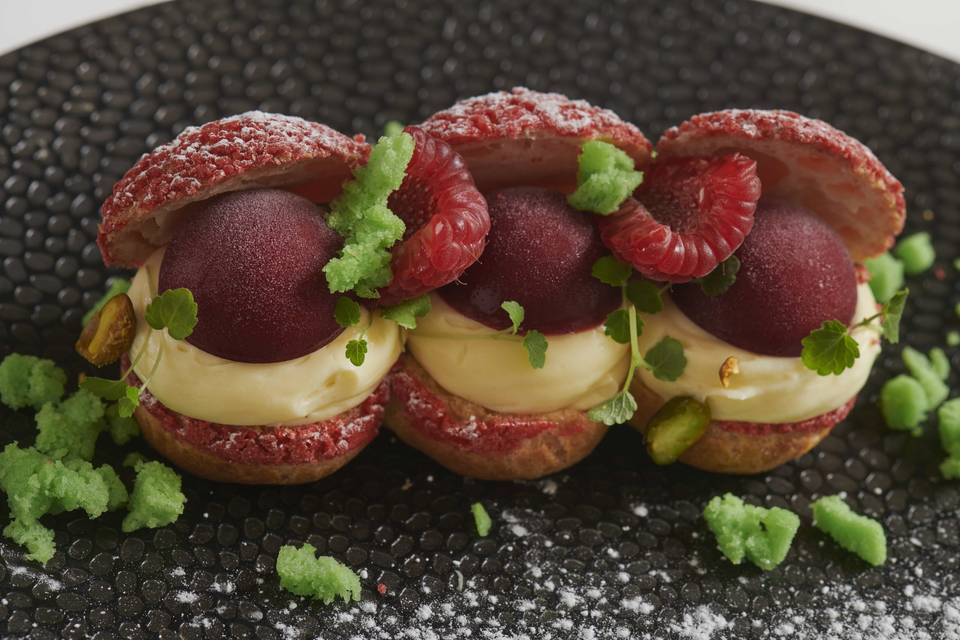 Craquelins aux fruits rouges