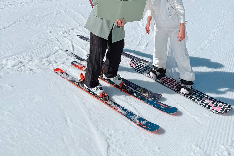 Mariage ski & snowboard