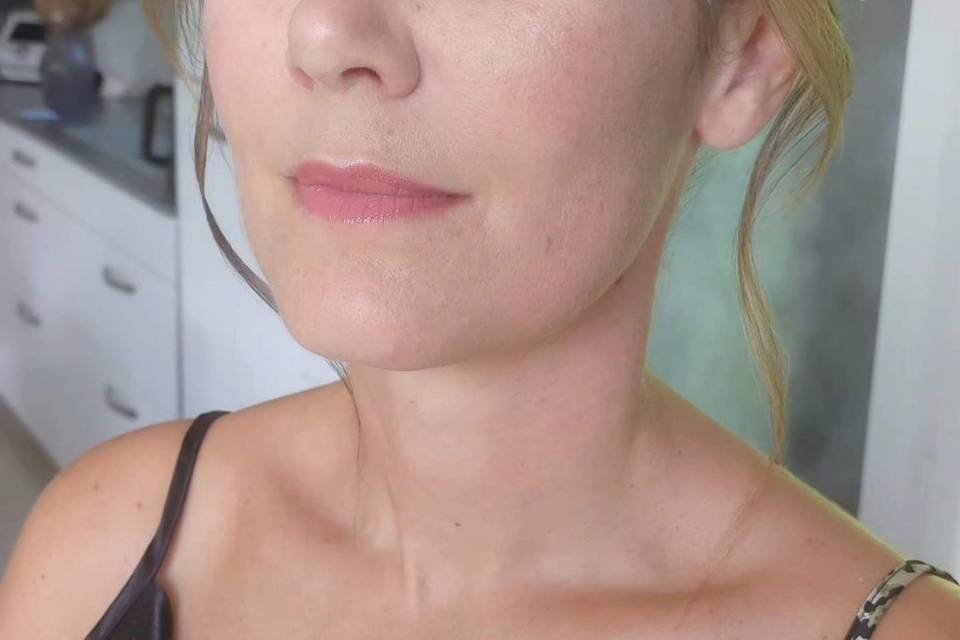 Maquillage mariée prune