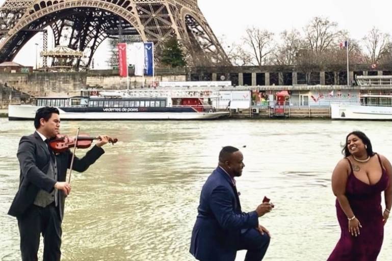 Demande de Mariage à Paris