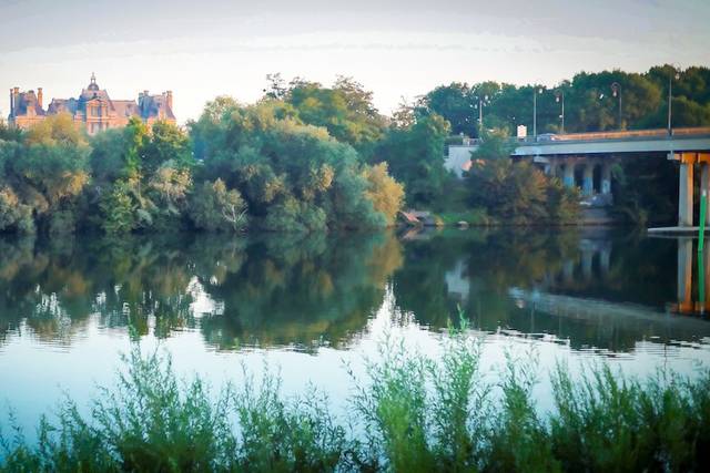 Vue de la Péniche