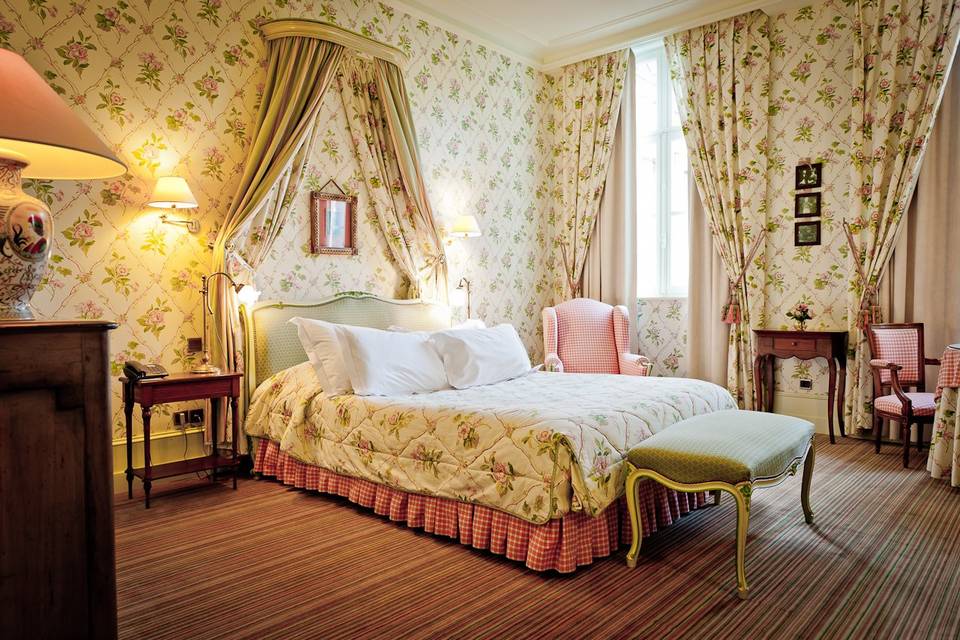 Chambre luxe au château