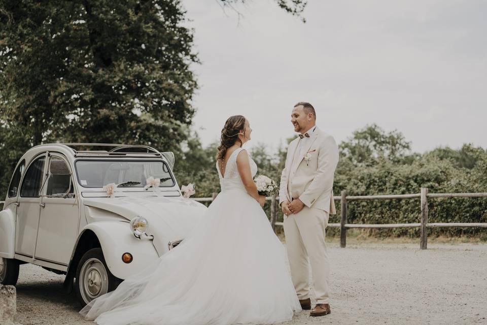 Mariage en 2cv