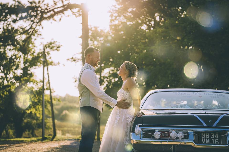 Avec la voiture