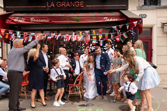 Le mariage d'une restauratrice