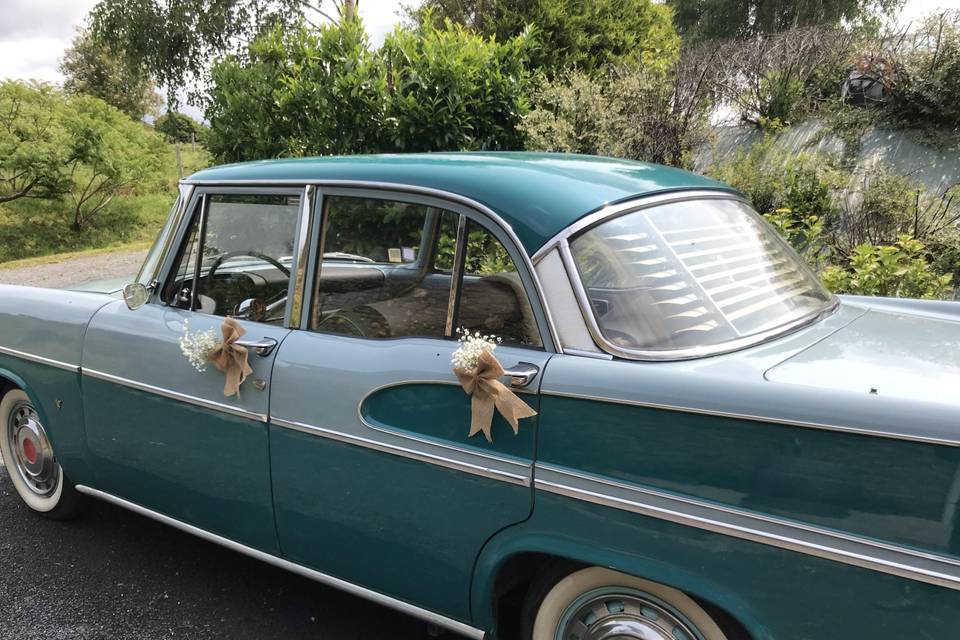 Voiture mariés