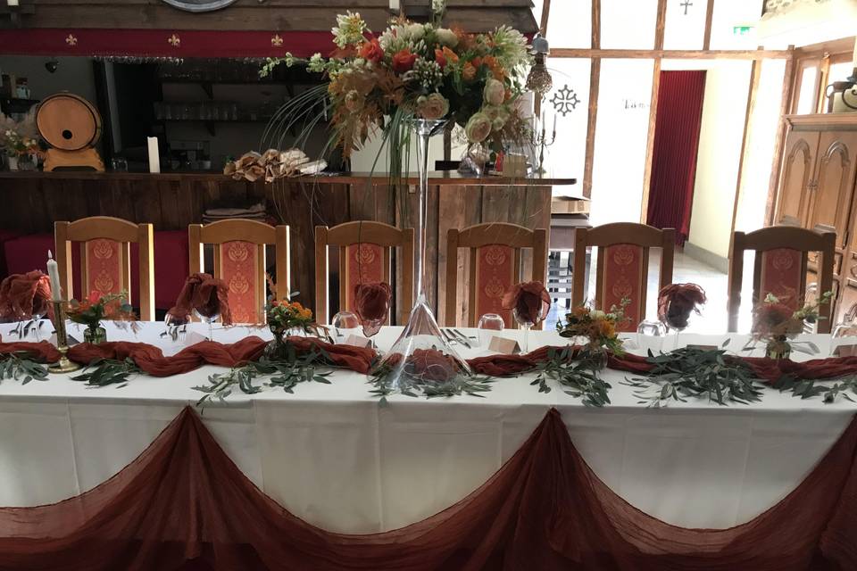 Mariage banquet médiéval