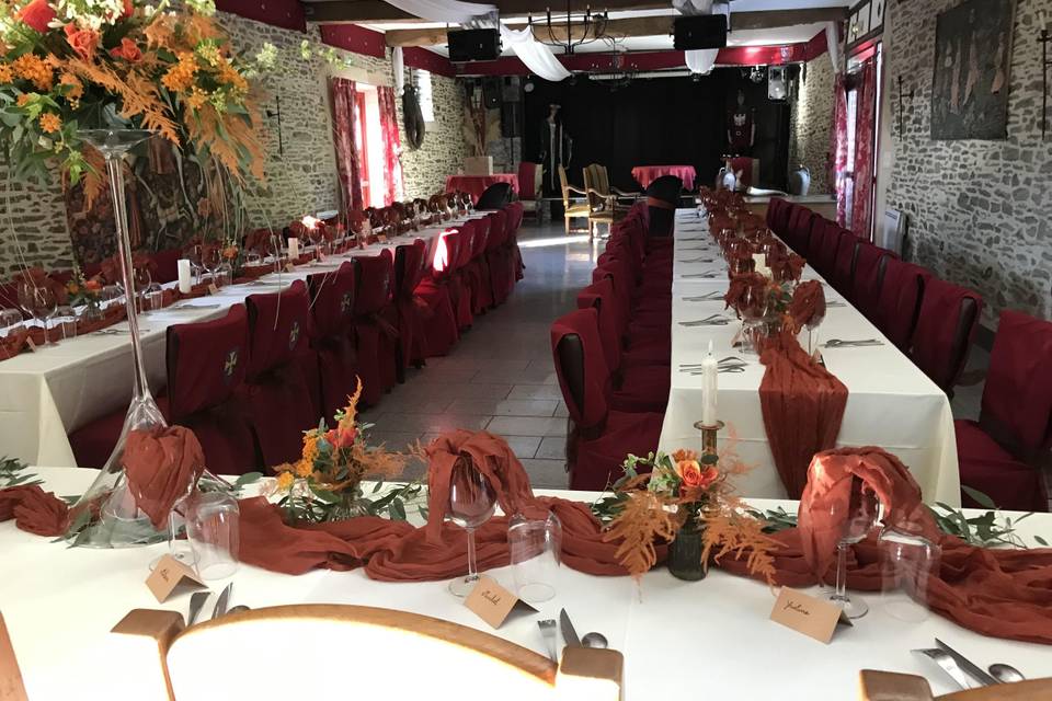 Mariage banquet médiéval