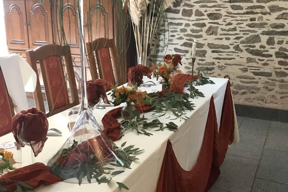 Mariage banquet médiéval