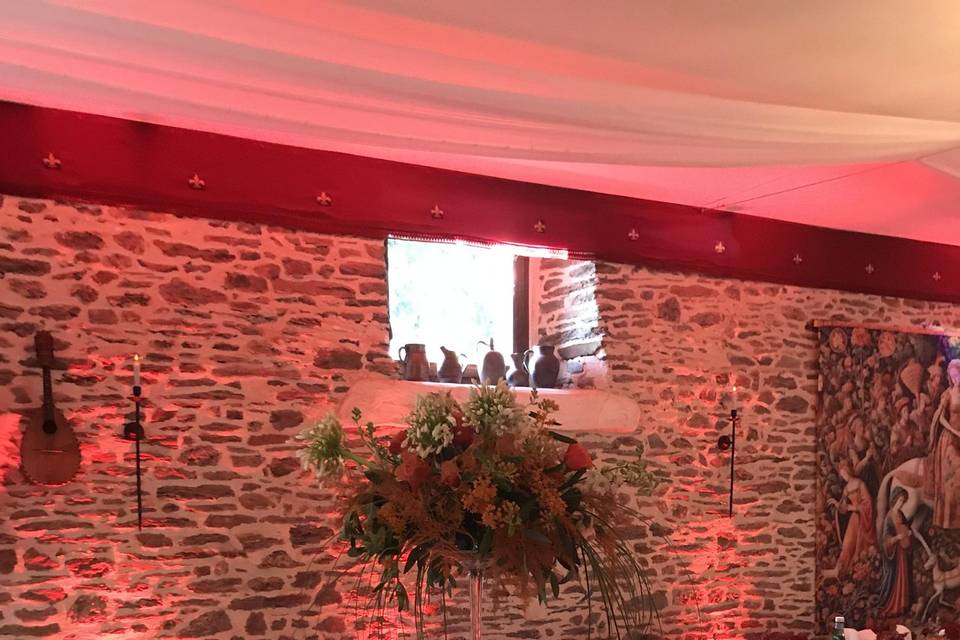 Mariage banquet médiéval