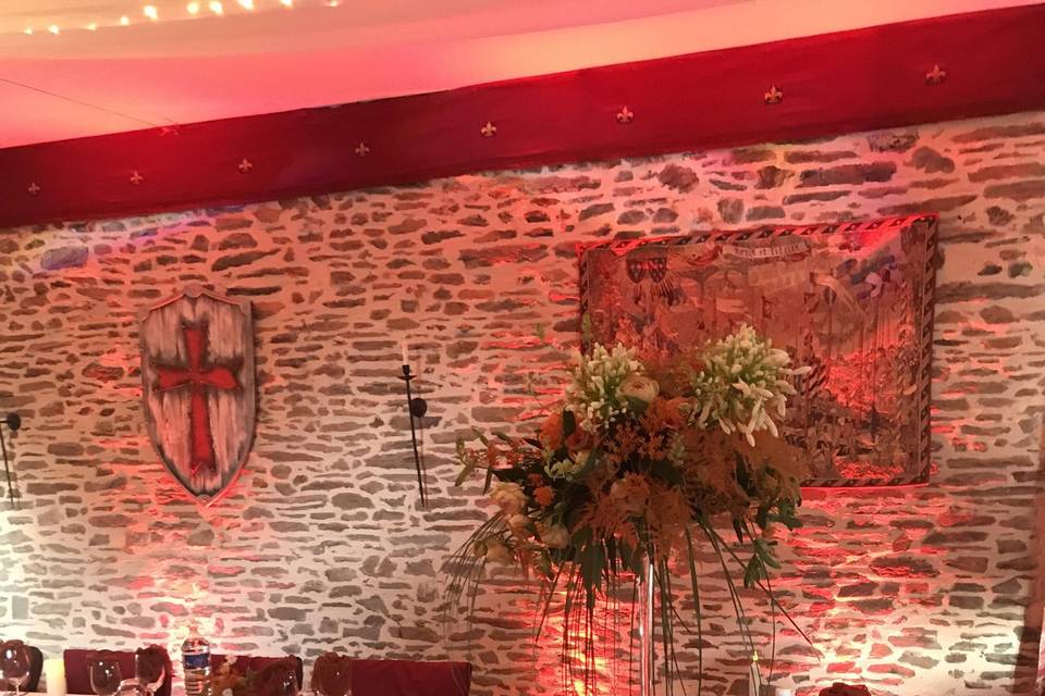 Mariage banquet médiéval